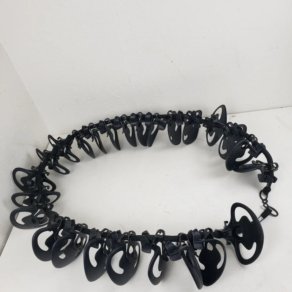 Perfect Curve Cap Rack Baseball Hat Organizer Black Adjustable 25 Clips 60 Inch